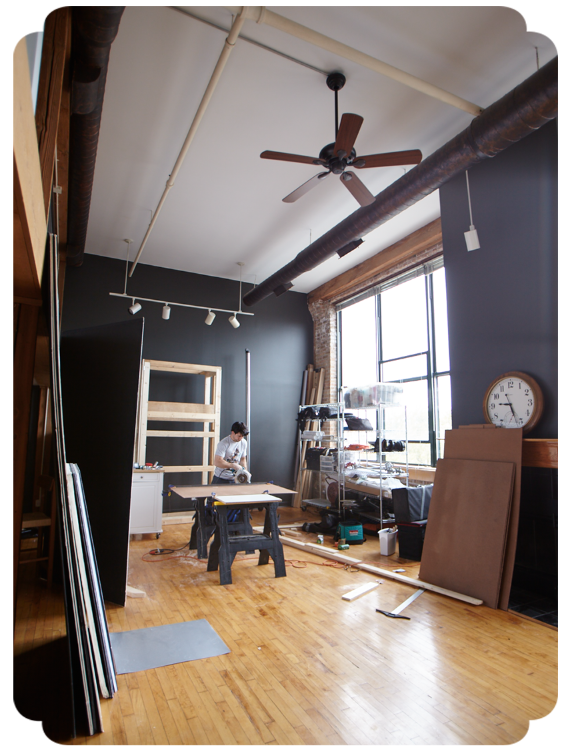 Coach House Pictures, home life, studio, Logan Square