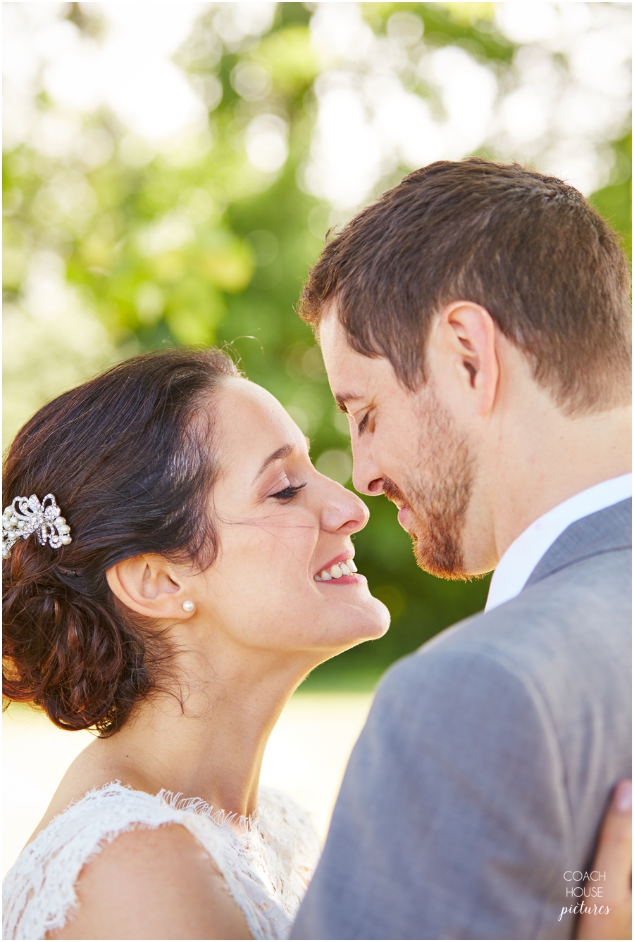 Chicago summer beach wedding